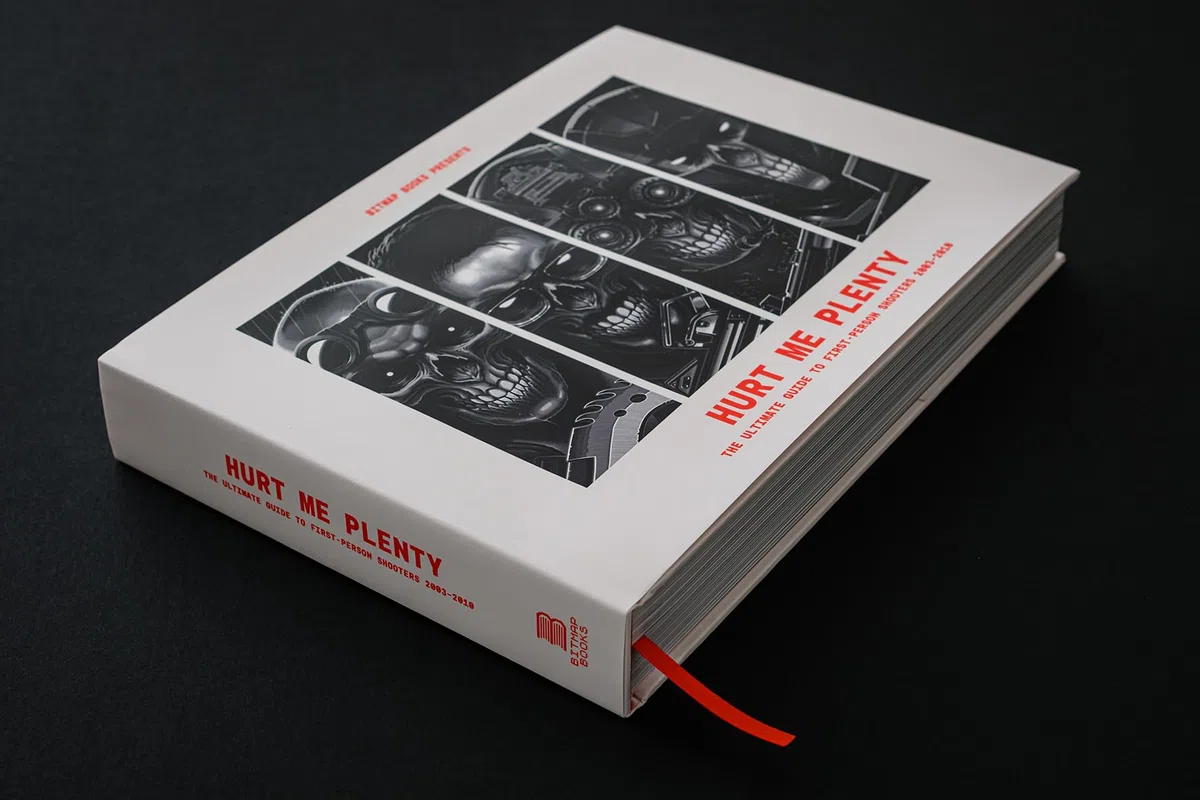 Hurt Me Plenty: The Ultimate Guide to First-Person Shooters 2003–2010 | Retro Gaming Book by Bitmap Books