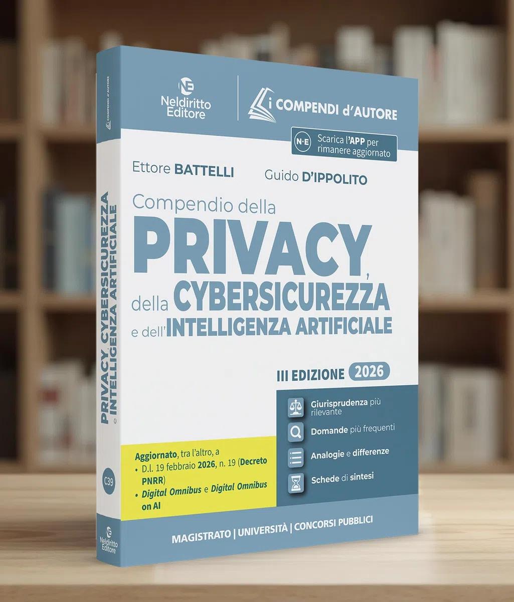 Compendio della privacy, della cybersicurezza e dell'Intelligenza Artificiale 2026