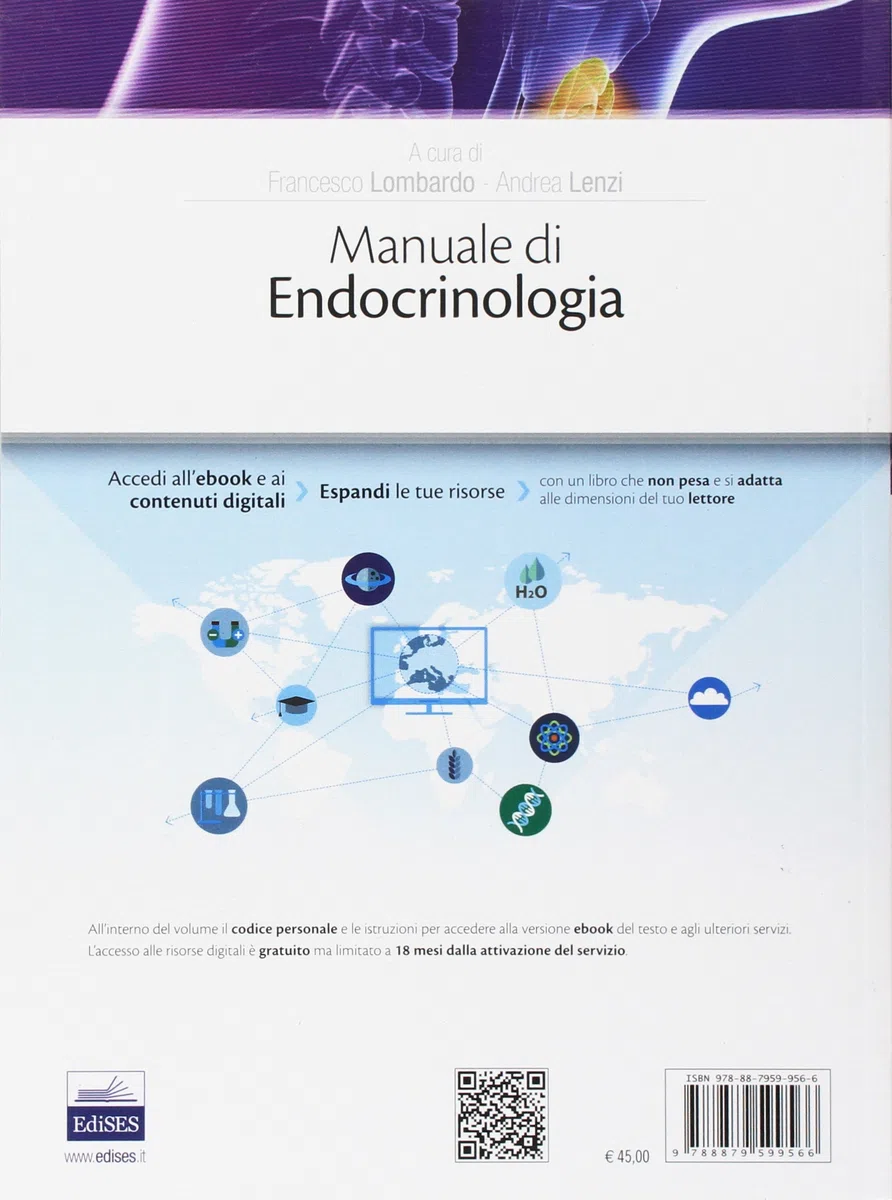 Manuale di endocrinologia. Con Contenuto digitale (fornito elettronicamente)
