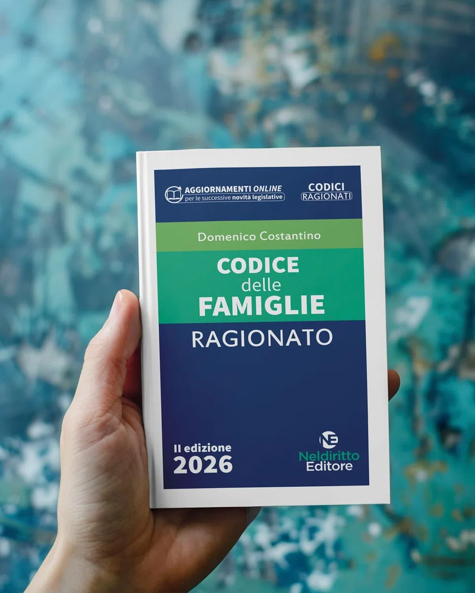 Codice ragionato delle famiglie 2026 con schemi a lettura guidata. Nuova ediz.