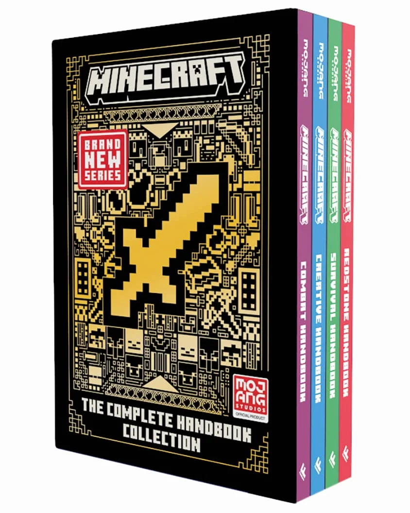 Mncrft Complete Handbook Hb: The latest updated & revised essential 2022 official guide book box set for the best-selling video game of all time – perfect for kids and teens