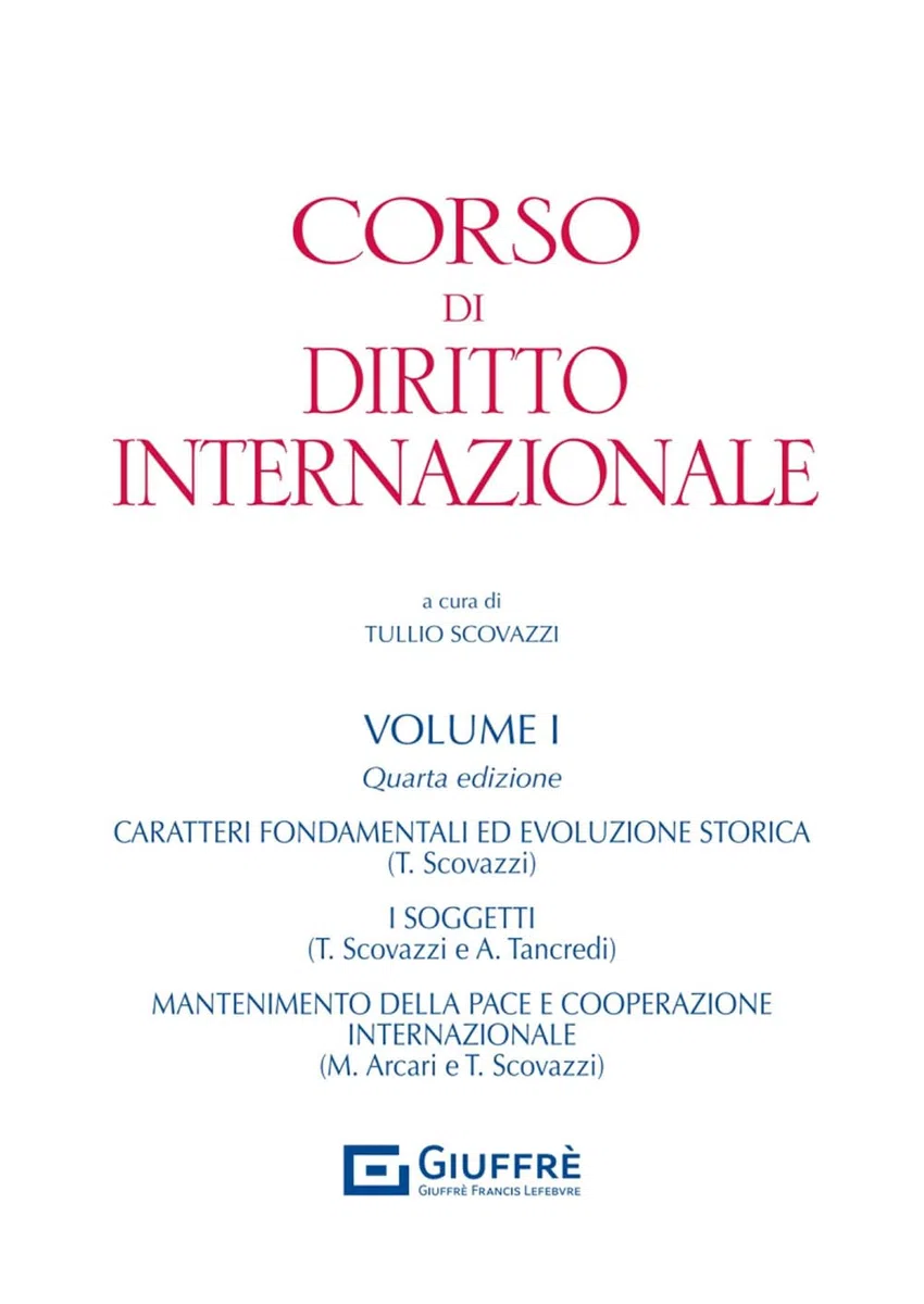 Corso di diritto internazionale vol.1