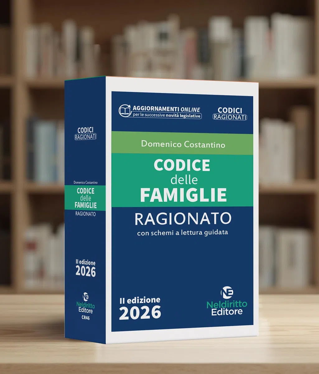 Codice ragionato delle famiglie 2026 con schemi a lettura guidata. Nuova ediz.