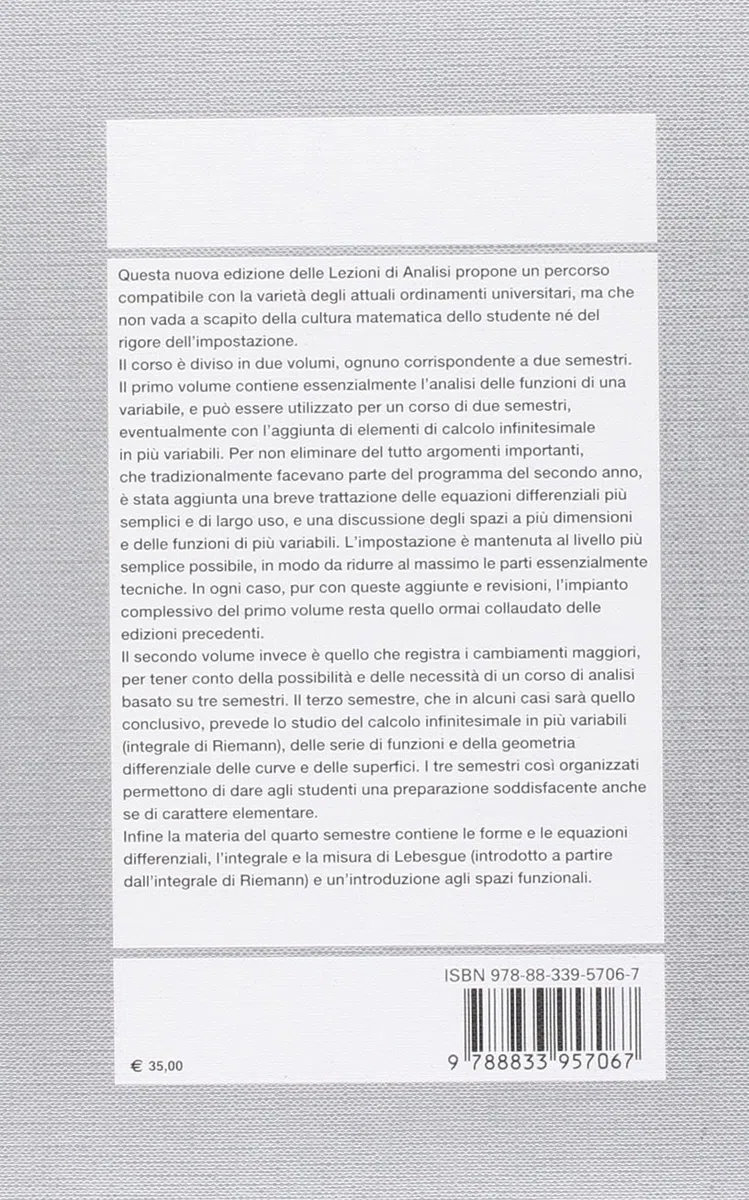 Analisi matematica (Vol. 2)