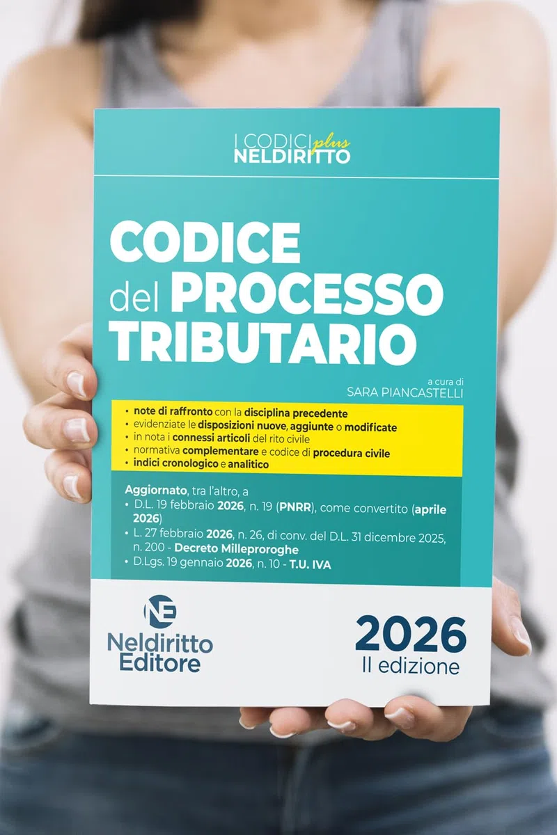 Codice del processo tributario plus 2026