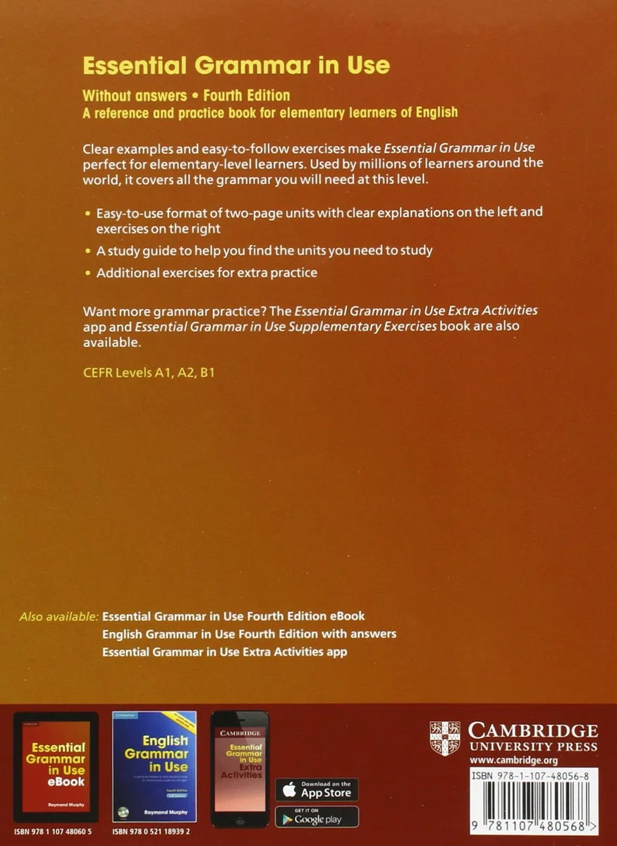 Essential Grammar in Use without Answers: A Reference and Practice Book for Elementary Learners of English [Lingua inglese]