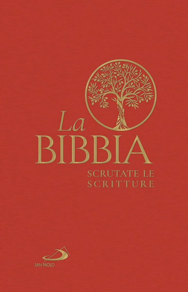 LA BIBBIA, SCRUTATE LE SCRITTURE. EDIZIONE RILEGATA.