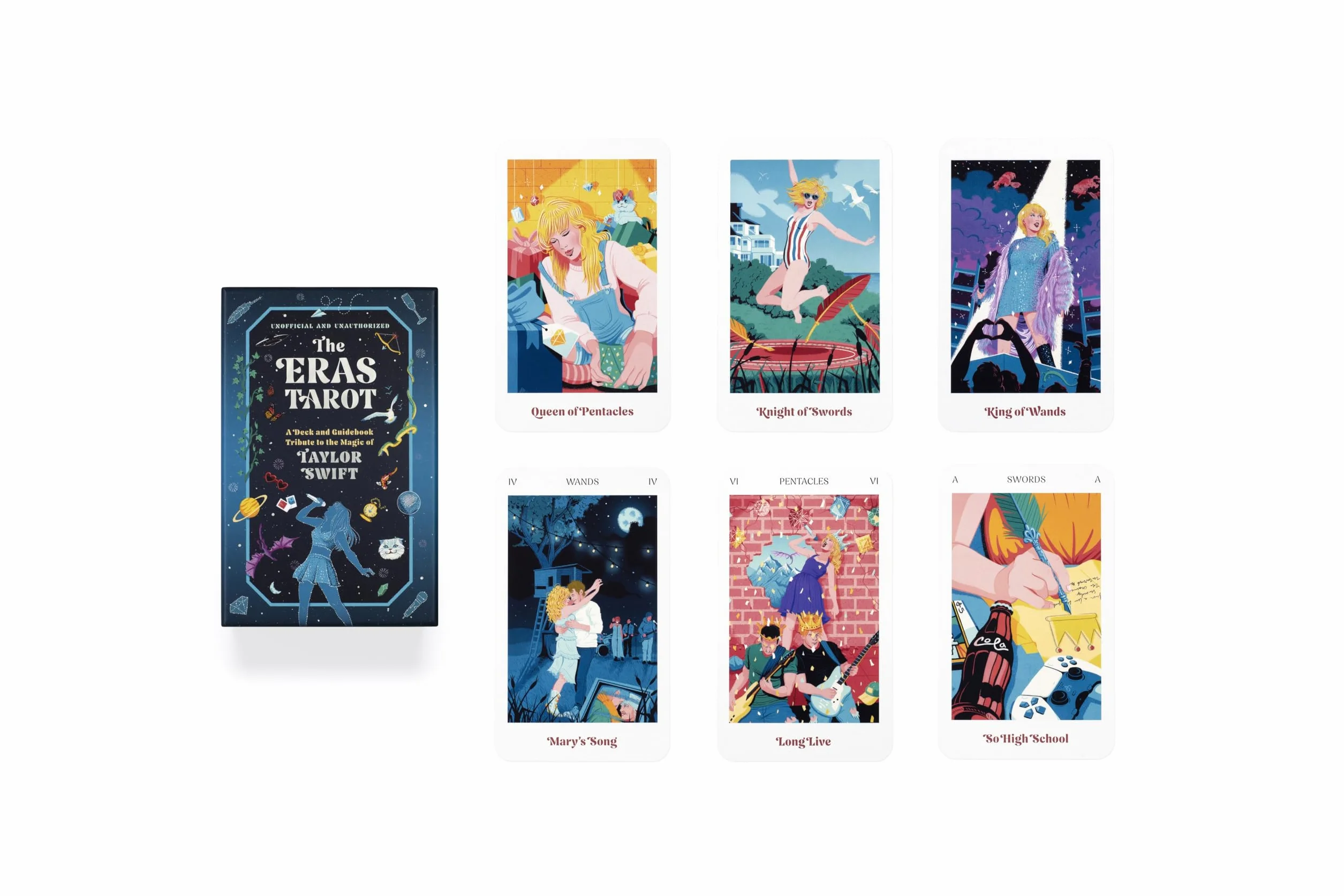 The Eras Tarot : A Deck and Guidebook Tribute to the Magic of Taylor Swift (Unofficial and Unauthorized)