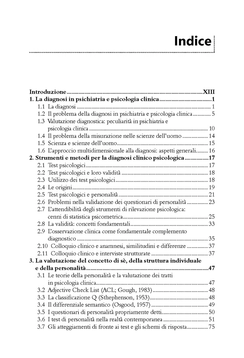 Diagnosi funzionale in psicologia clinica e psicopatologia