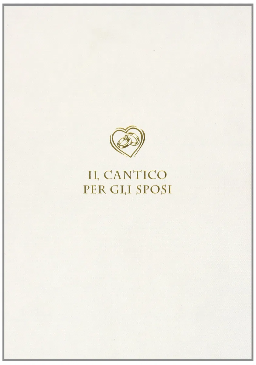 Cantico dei cantici. Il cantico per gli sposi