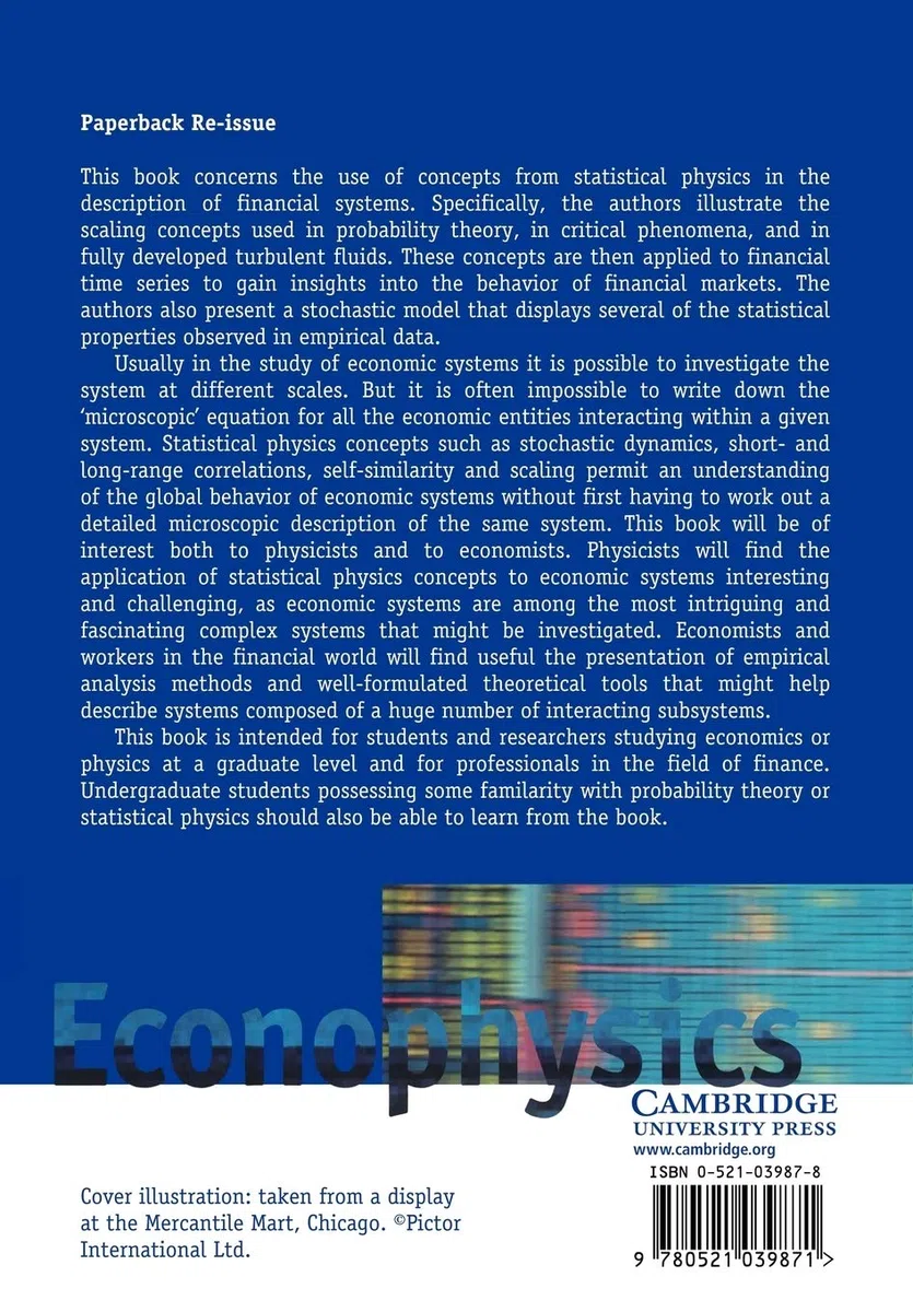 Introduction to Econophysics: Correlations and Complexity in Finance