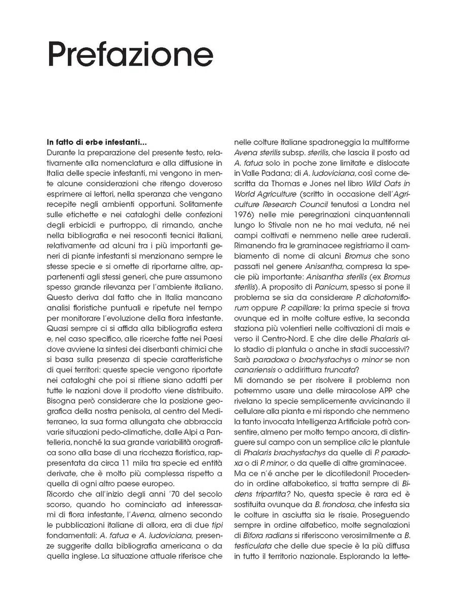 Il diserbo integrato delle colture agrarie