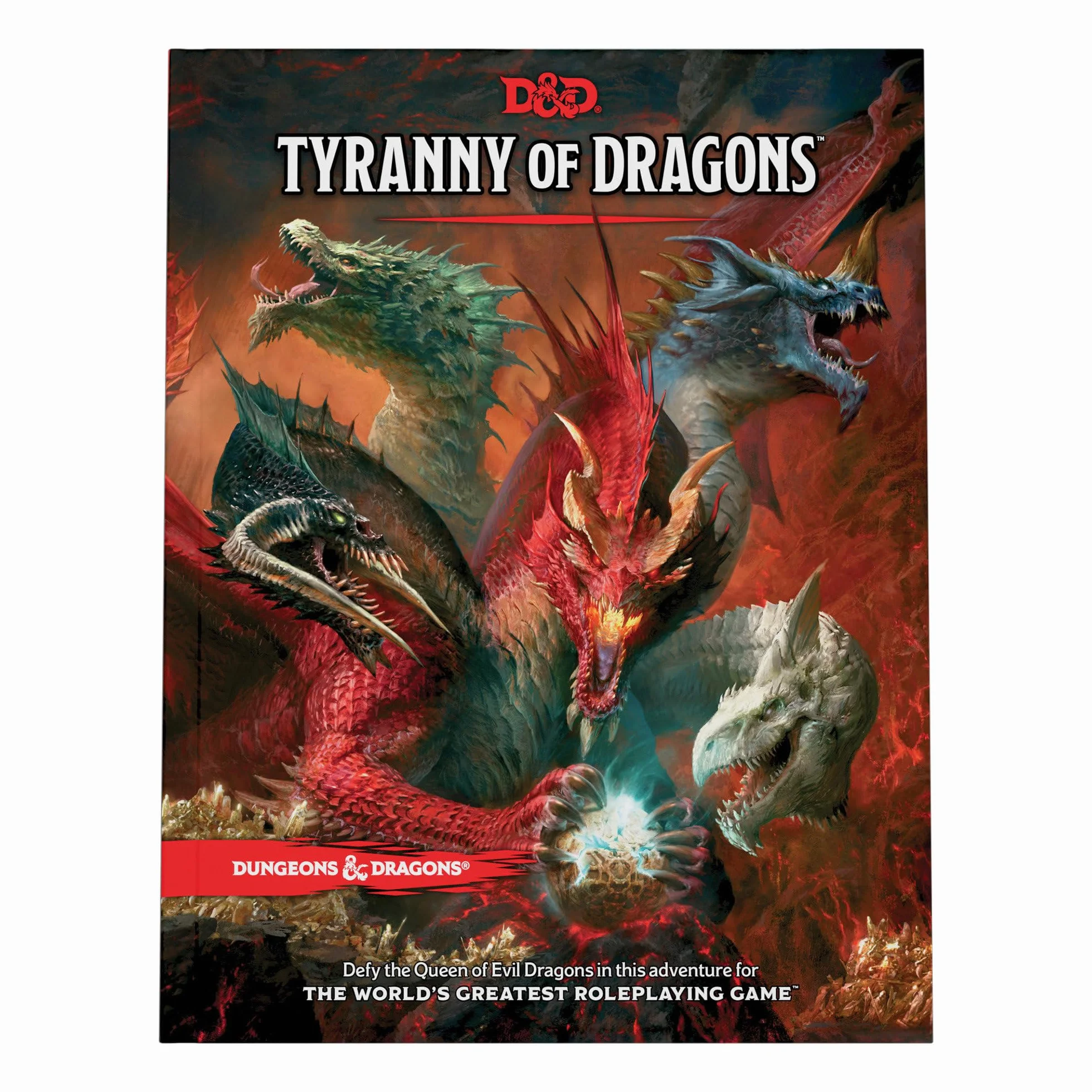 Tyranny of Dragons (D&D Adventure Book – combines Hoard of the Dragon Queen + The Rise of Tiamat) (Versione Inglese)