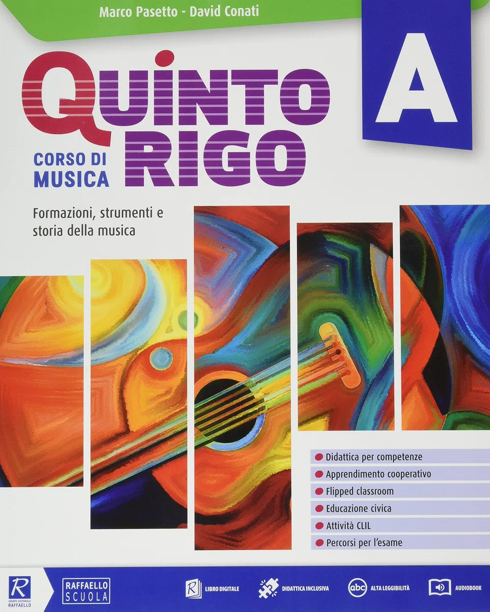 Quinto rigo. Per la Scuola media. Con e-book. Con espansione online. Con DVD-ROM (Vol. A-B-C)