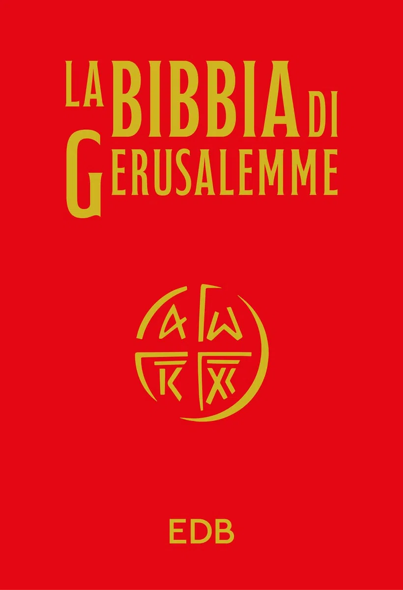 BIBBIA DI GERUSALEMME - EDIZIONE IN TELA ROSSA CON COFANETTO
