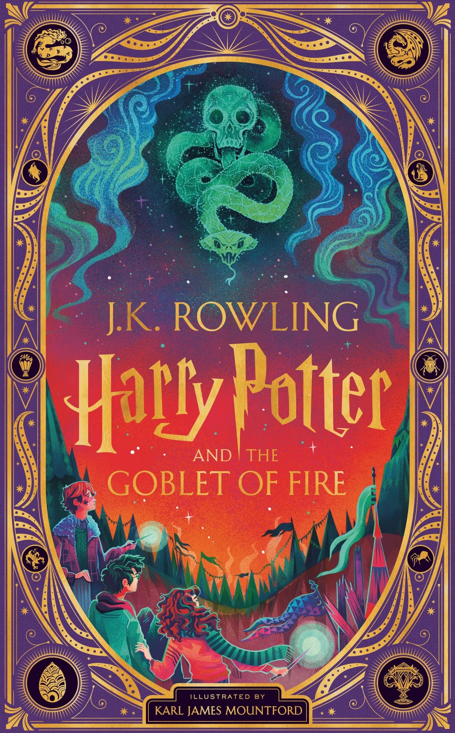 Harry Potter and the Goblet of Fire: A sumptuously illustrated gift book with magical interactive surprises