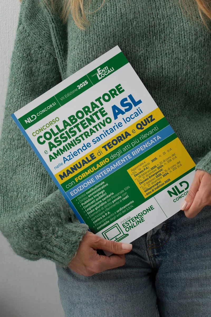 Manuale assistente amministrativo ASL con teoria e quiz 2025. Manuale per la preparazione al concorso per collaboratore e assistente amministrativo nelle aziende sanitarie locali (ASL). Con estens...