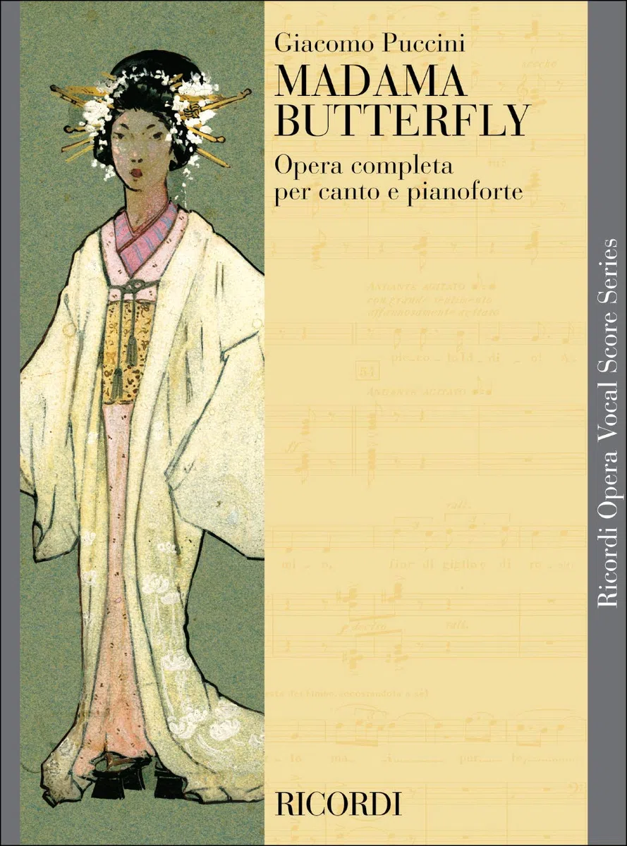 Madama Butterfly | Spartito Vocale Voce Pianoforte | Opera Lirica Italiana Cantanti Accompagnatori | Edizione Ricordi Spartiti Opera | Risorsa Studio Conservatorio Canto Classico