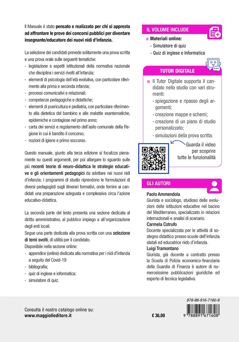 Concorso educatore asilo nido