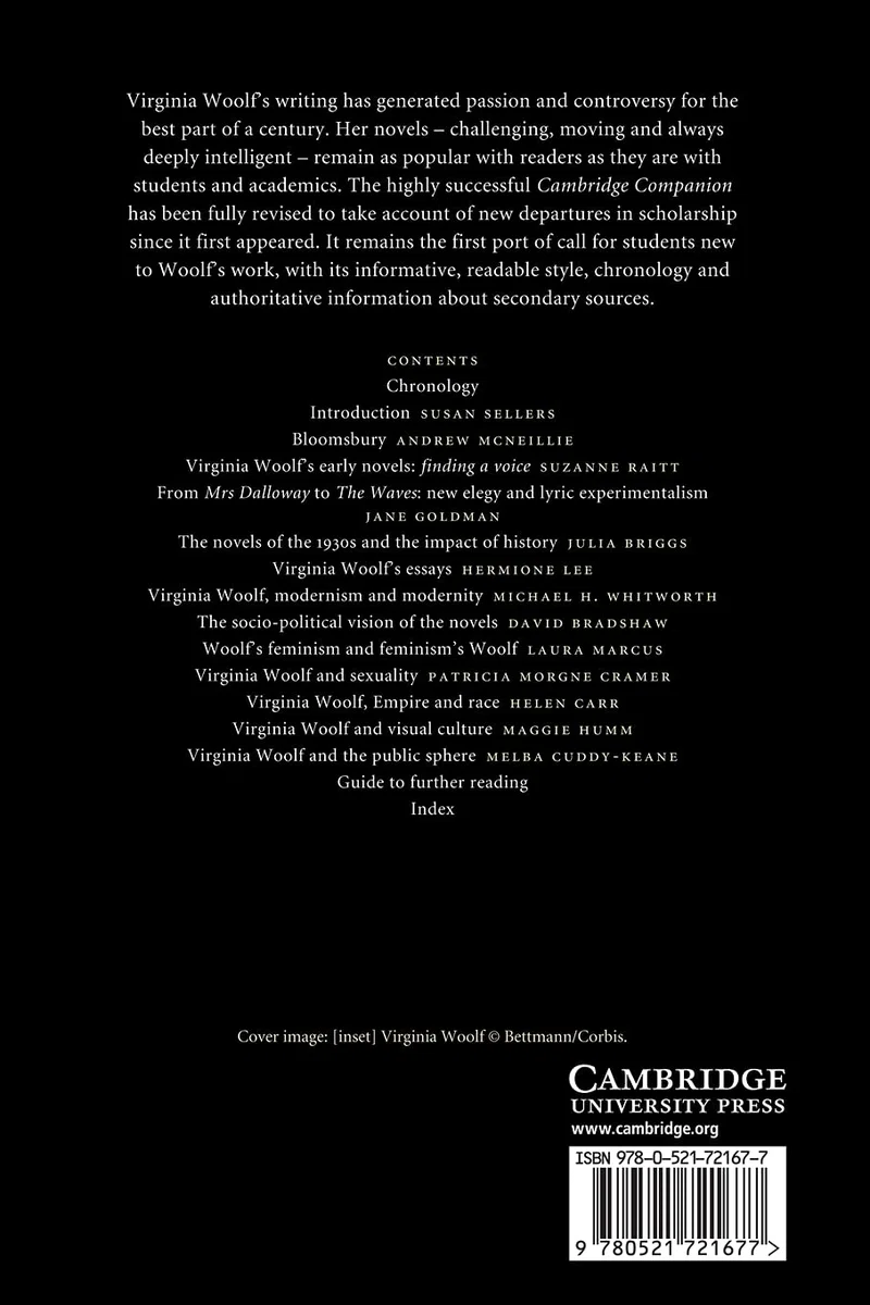 The Cambridge Companion to Virginia Woolf