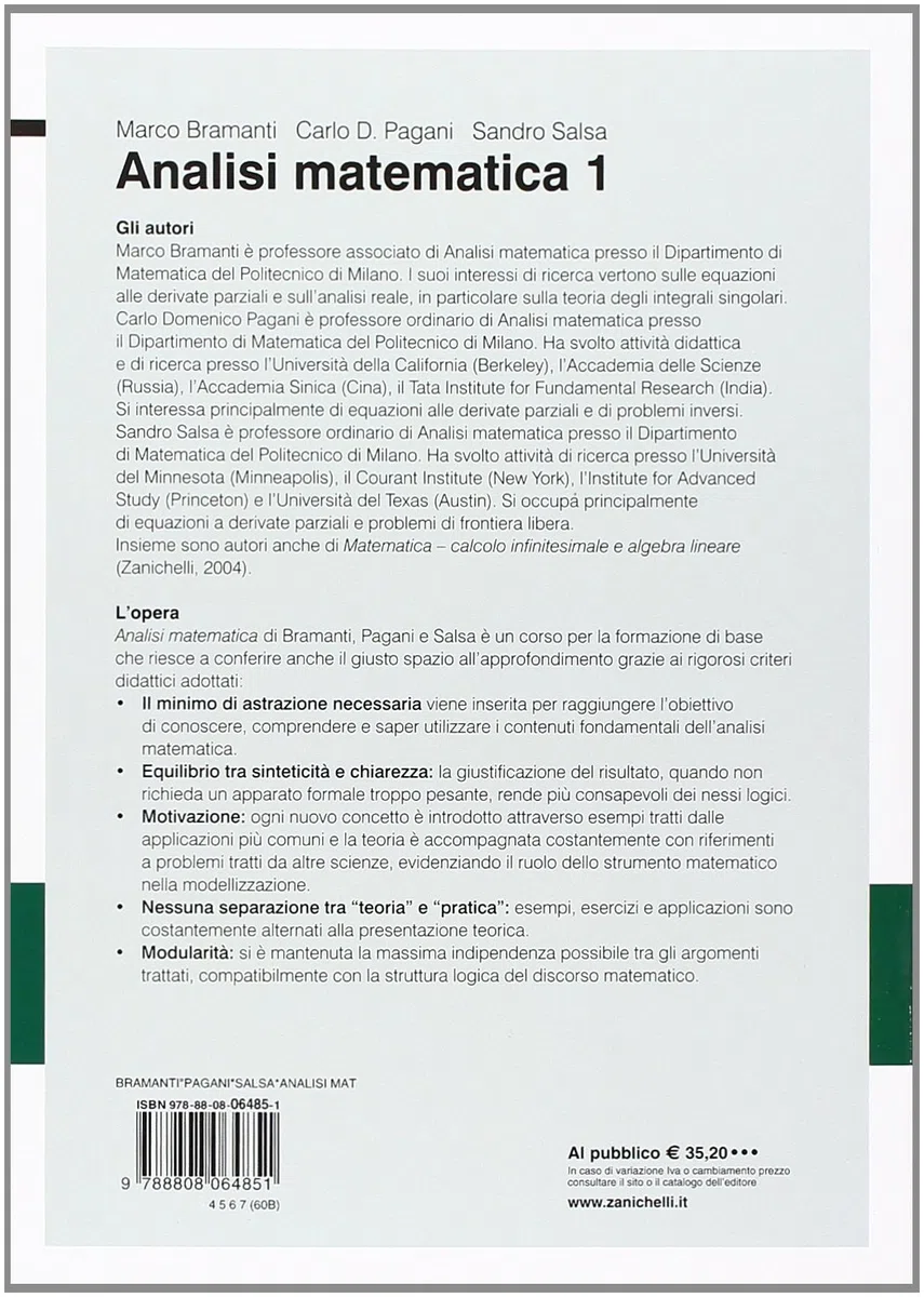 Analisi matematica 1