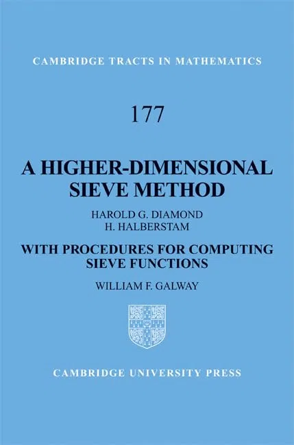 A Higher-Dimensional Sieve Method: With Procedures for Computing Sieve Functions