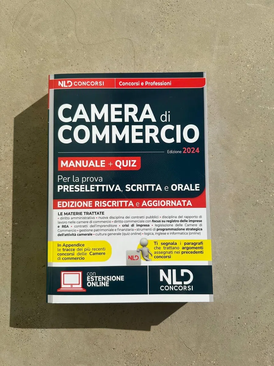 Concorsi Camera di Commercio: Manuale + Quiz per la prova preselettiva, scritta e orale