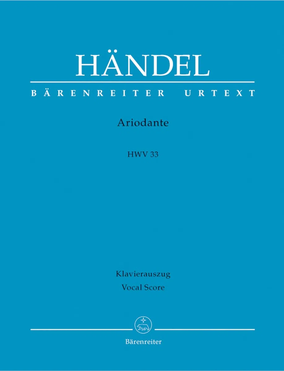 Ariodante HWV 33, Klavierauszug: Text Italienisch-Deutsch