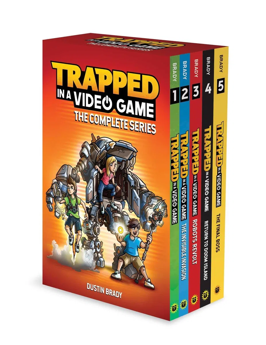 Trapped in a Video Game: Final Boss / Return To Doom Island / the Invisible Invastion / Robots Revolt