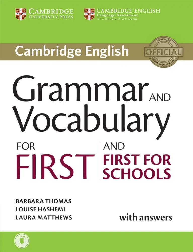 Grammar and Vocabulary for First and First for Schools Book with Answers [Lingua inglese]