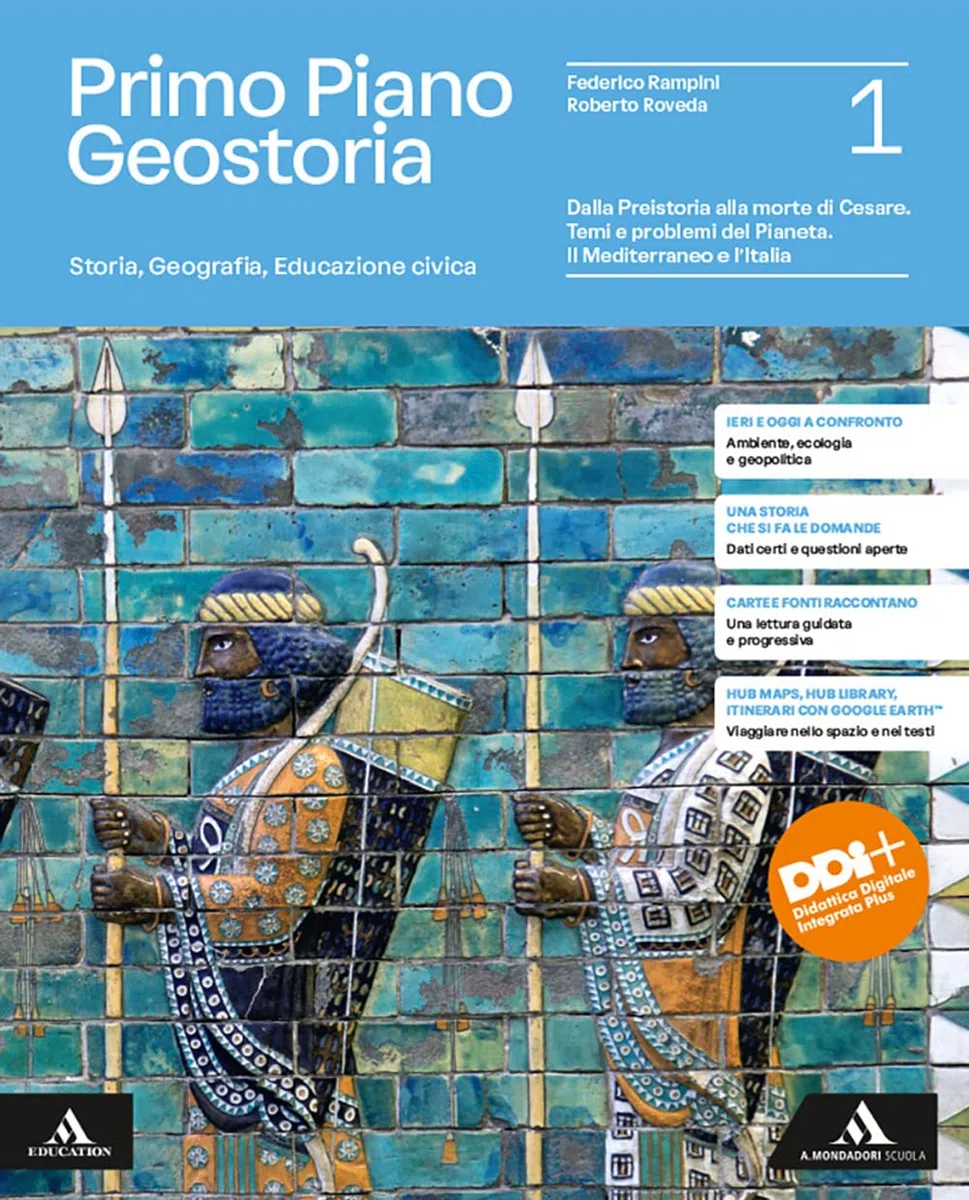 Primo piano Geostoria. Storia, Geografia, Educazione civica. Per il 1° biennio delle Scuole superiori. Con e-book. Con espansione online. Dalla ... Cesare. Temi e problemi del Pi... (Vol. 1)