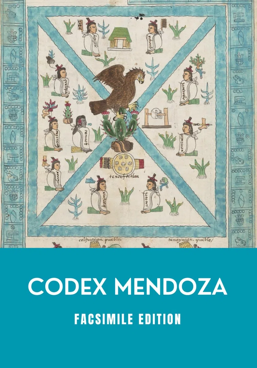 Codex Mendoza: Facsimile Edition Premium Color Ink and White Paper