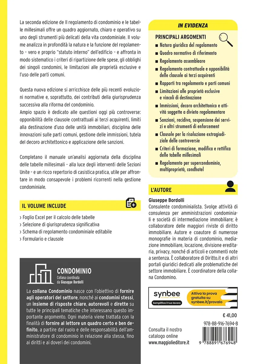 Il regolamento di condominio e le tabelle millesimali. Ediz. ampliata