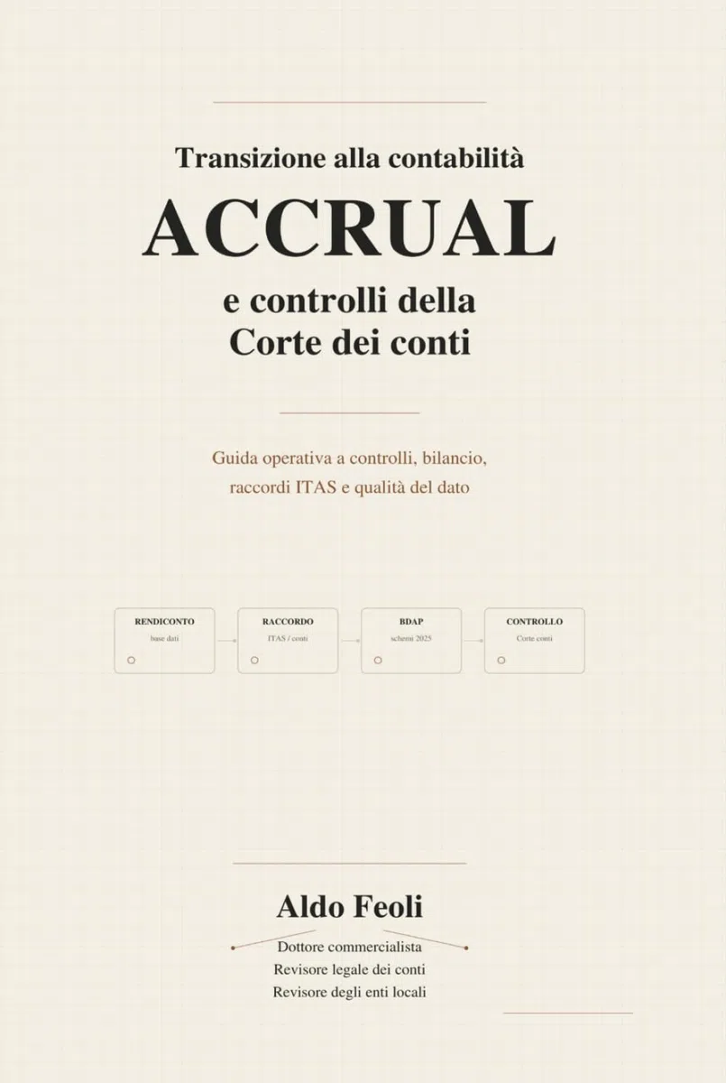 TRANSIZIONE alla CONTABILITÀ ACCRUAL e CONTROLLI della CORTE dei CONTI: Guida operativa per revisori degli enti locali, responsabili finanziari, segretari comunali e amministratori