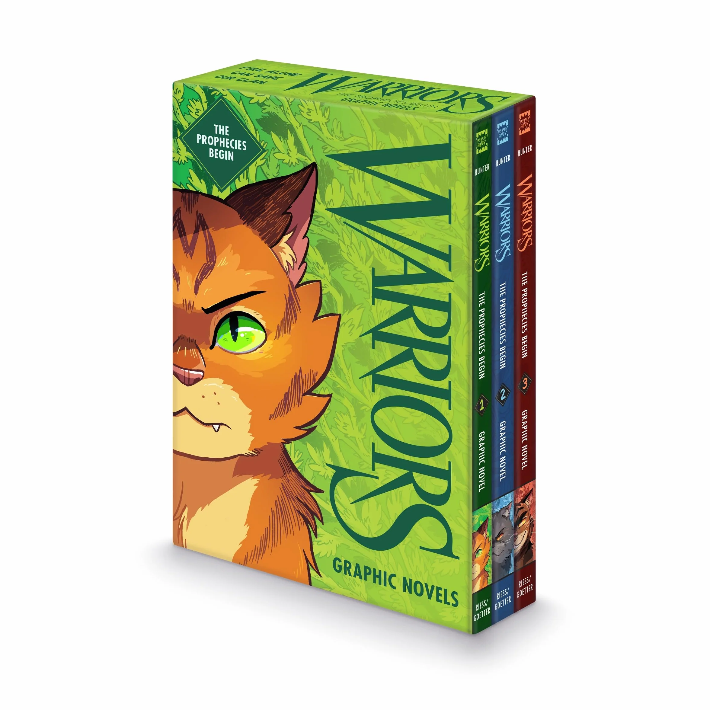 Warriors the Prophecies Begin 1-3: The Complete First Arc, Books 1-3