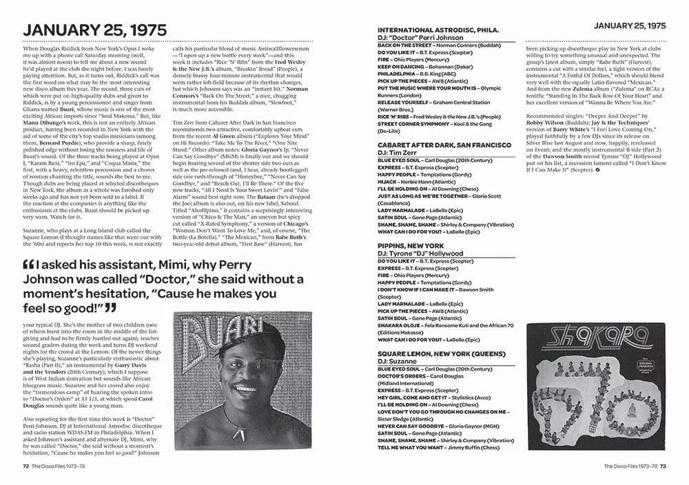 The Disco Files 1973–78: New York's Underground, Week by Week
