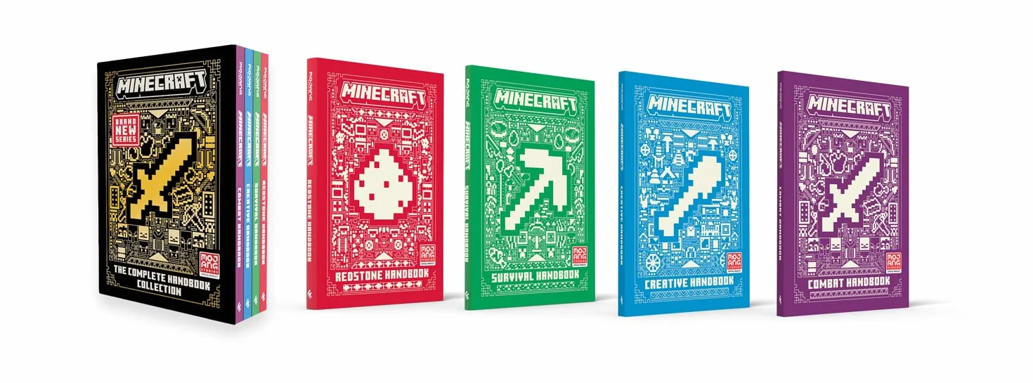 Mncrft Complete Handbook Hb: The latest updated & revised essential 2022 official guide book box set for the best-selling video game of all time – perfect for kids and teens