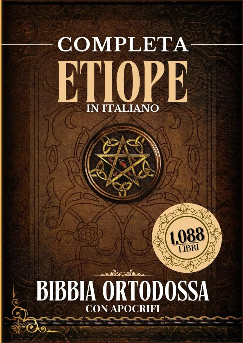 Bibbia Ortodossa Etiope Completa In Italiano Con Apocrifi (1088 Libri)