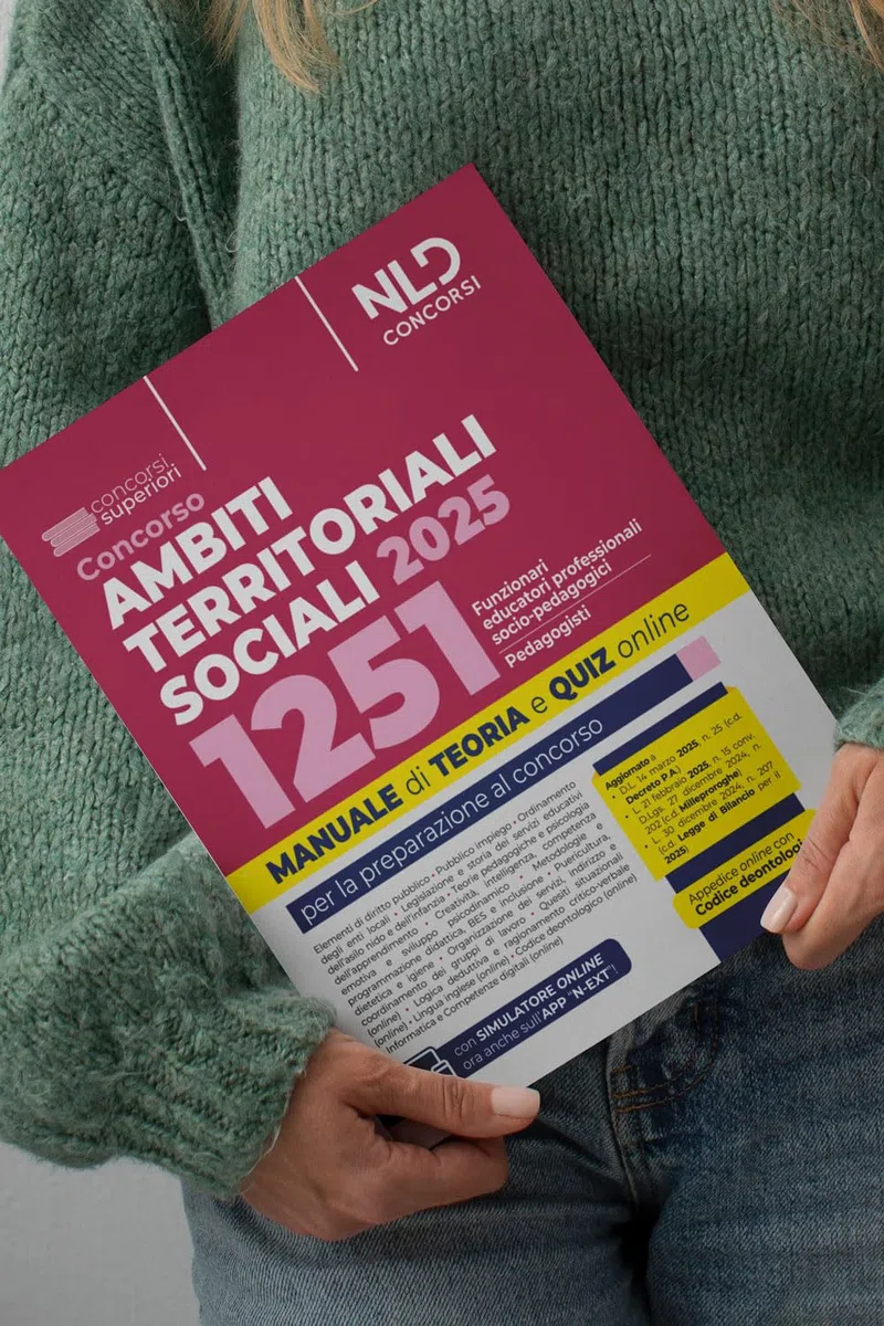 Manuale concorso ATS, Ambiti Territoriali Sociali, per 1251 posti da Funzionari Educatori. Teoria e quiz. Con espansione online