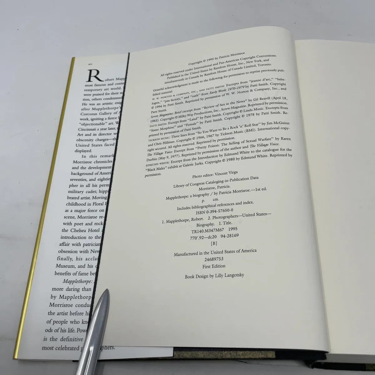 Mapplethorpe: A Biography