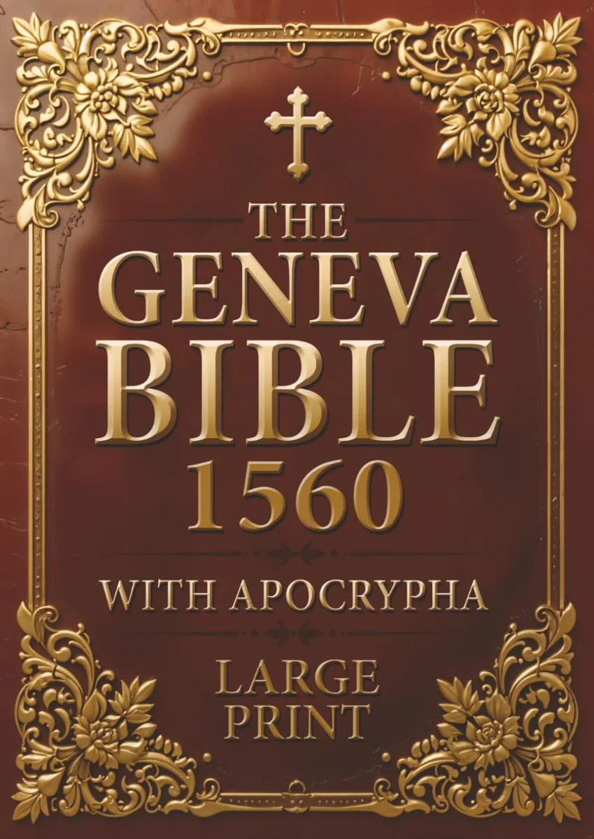 Geneva Bible 1560 edition With Apocrypha LARGE PRINT: Old and New Testament. Featuring the Complete collection of all Rejected Apocryphal Books, in the Original Orthography