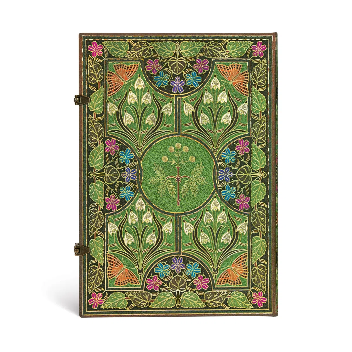 Paperblanks | Poesia in Fiore | Diari a copertina rigida | Grande | Bianco