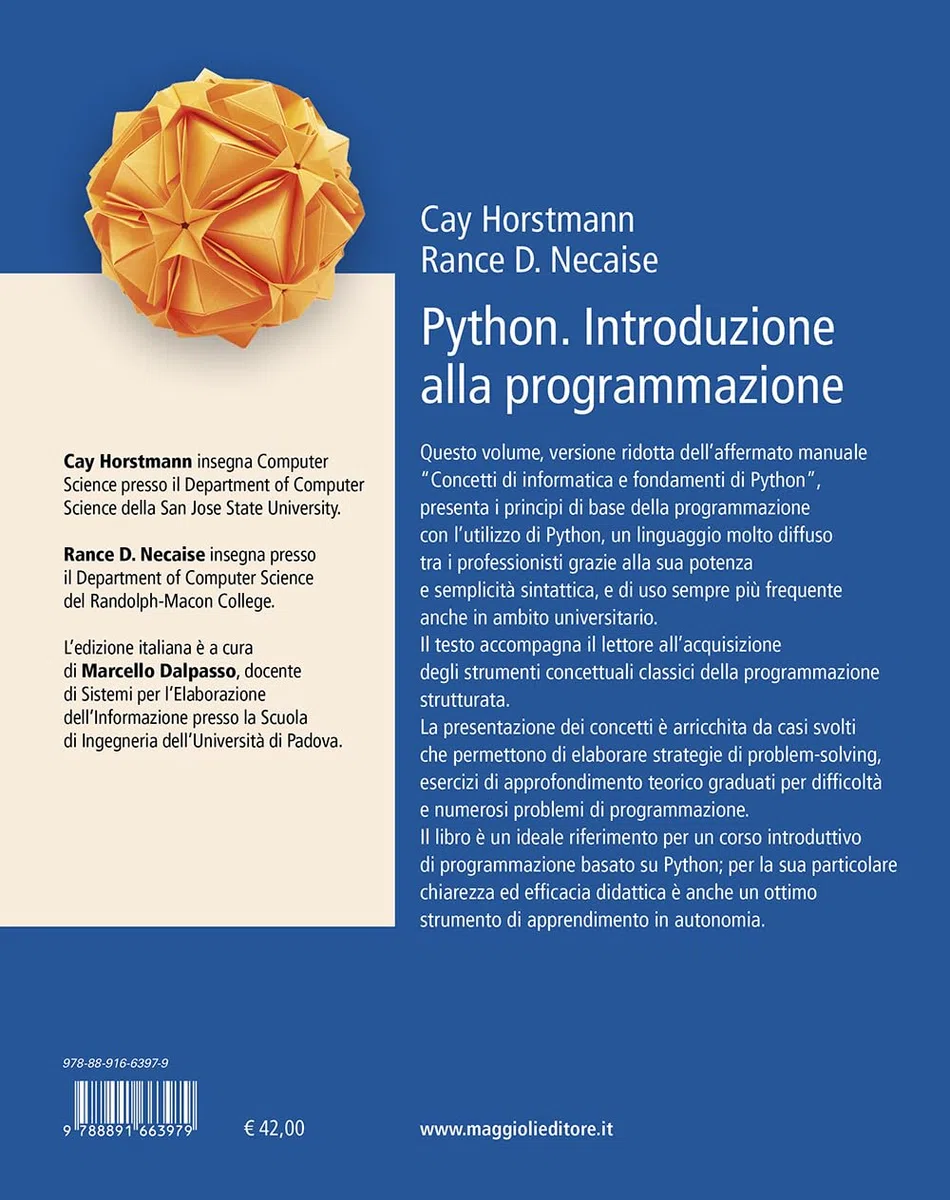 Python. Introduzione alla programmazione