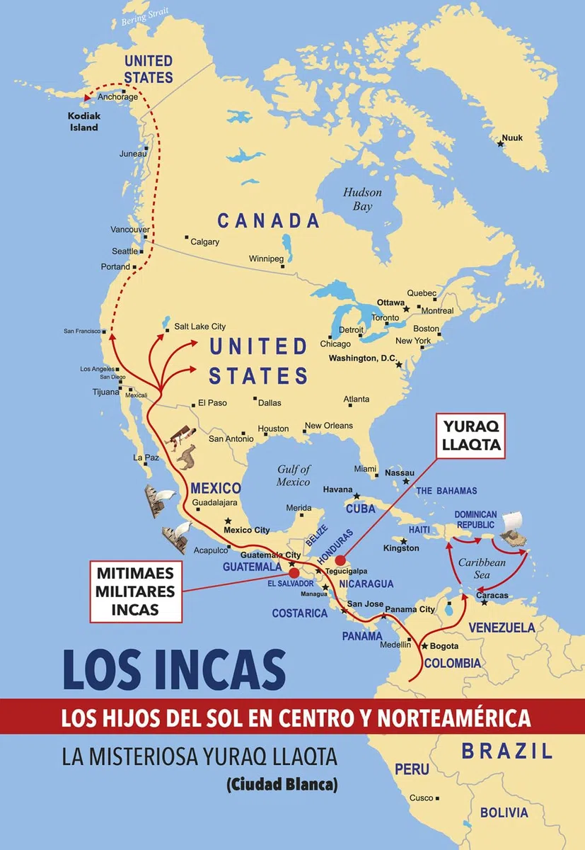 LOS INCAS. LOS HIJOS DEL SOL EN CENTRO Y NORTEAMÉRICA. La misteriosa Yuraq Llaqta (Ciudad Blanca).