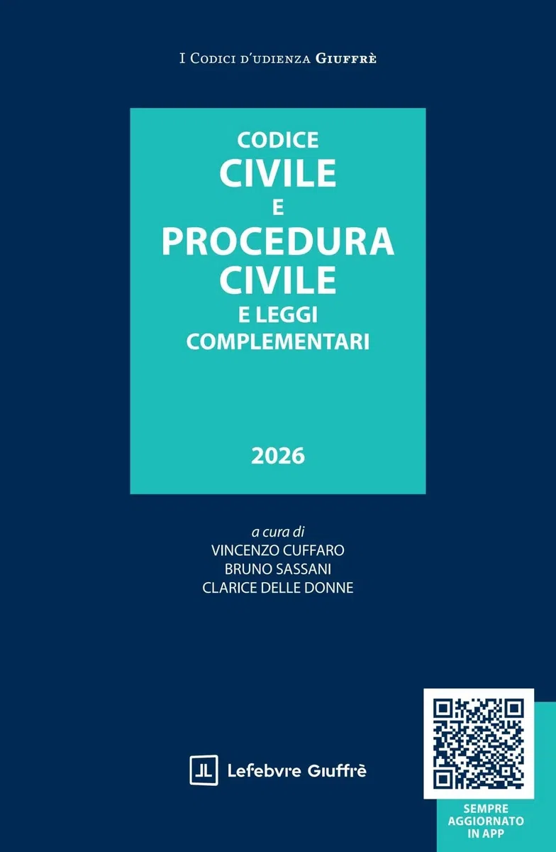 Codice civile e procedura civile e leggi complementari d'udienza 2026