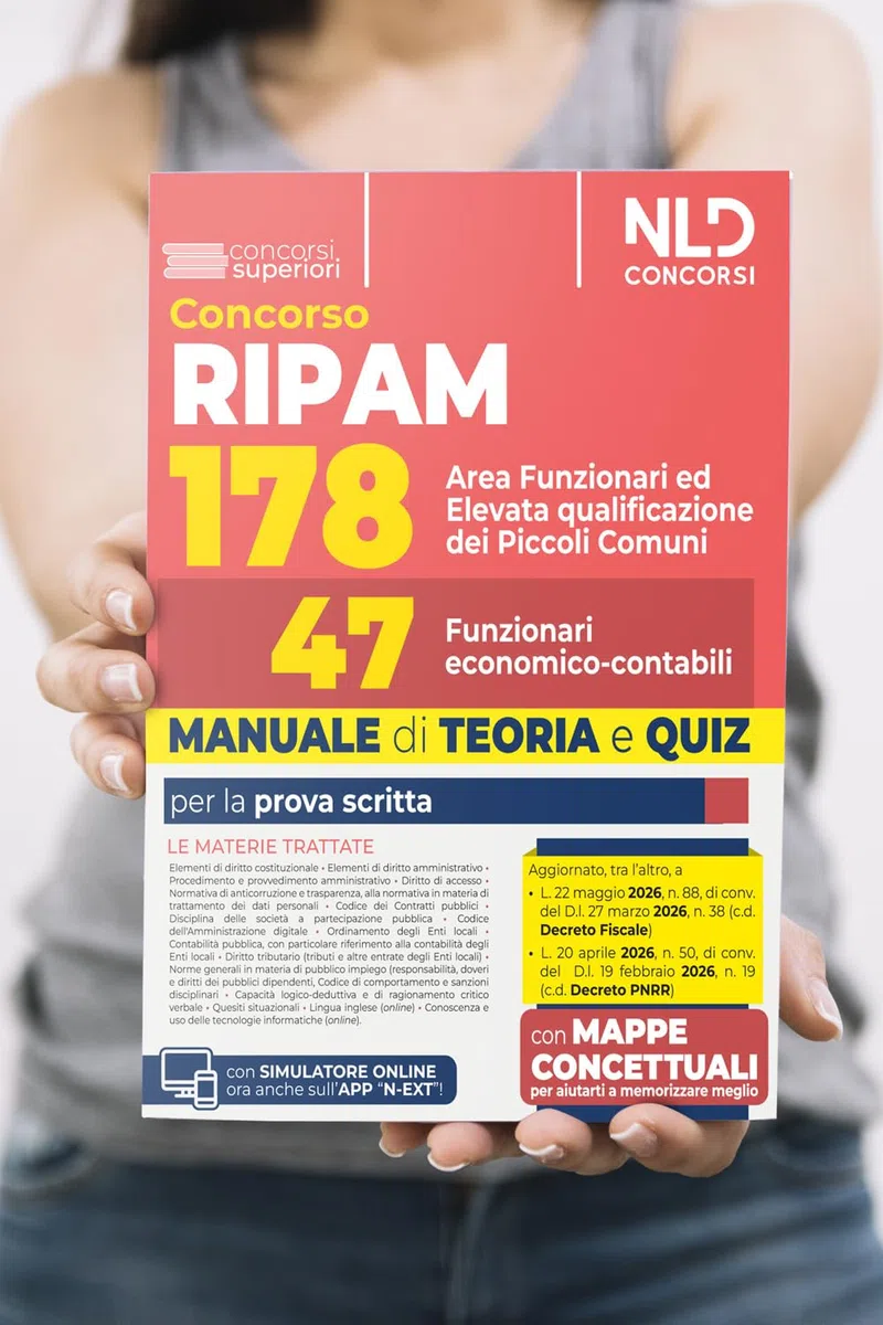 Concorso RIPAM 178 funzionari dei piccoli comuni 47 funzionari economico-contabili. Manuale di teoria. Nuova ediz.