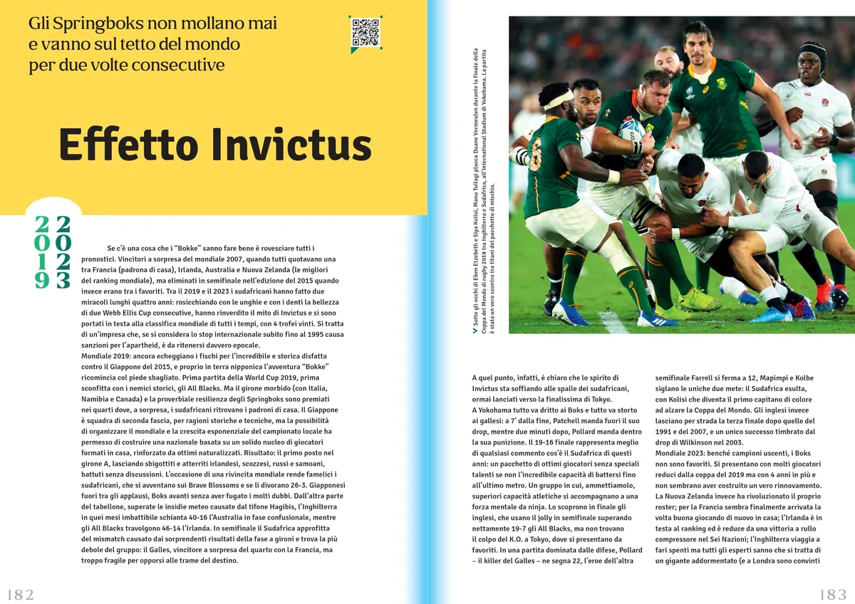 Rugby. I momenti magici