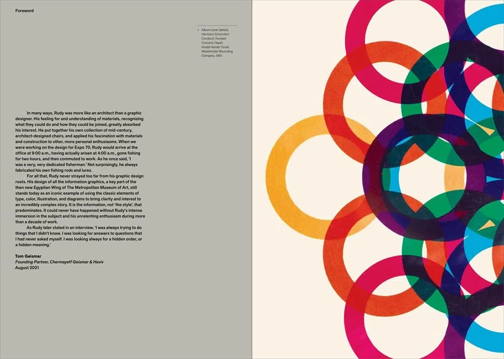 Rudolph De Harak Graphic Designer: Rational Simplicity