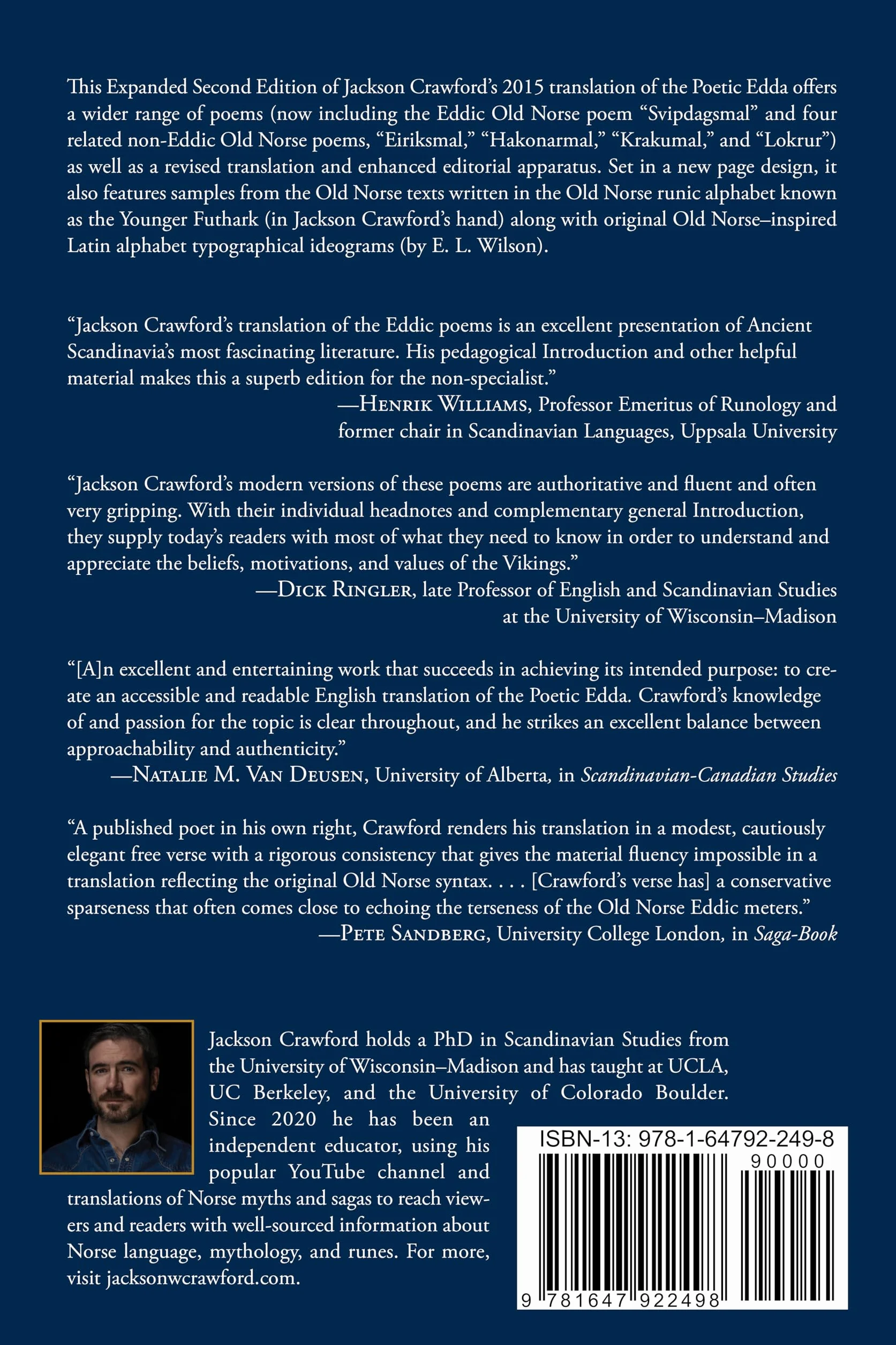 The Poetic Edda: Expanded Second Edition: Stories of the Norse Gods and Heroes