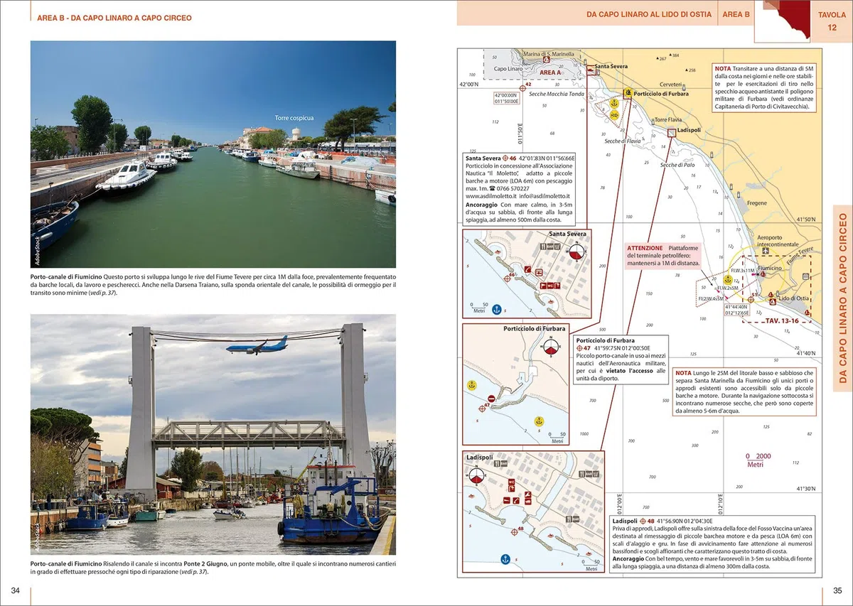 Mar Tirreno dall’Argentario a Reggio Calabria Isole Pontine, Ischia, Procida, Capri. Con QR code (Vol. 3)